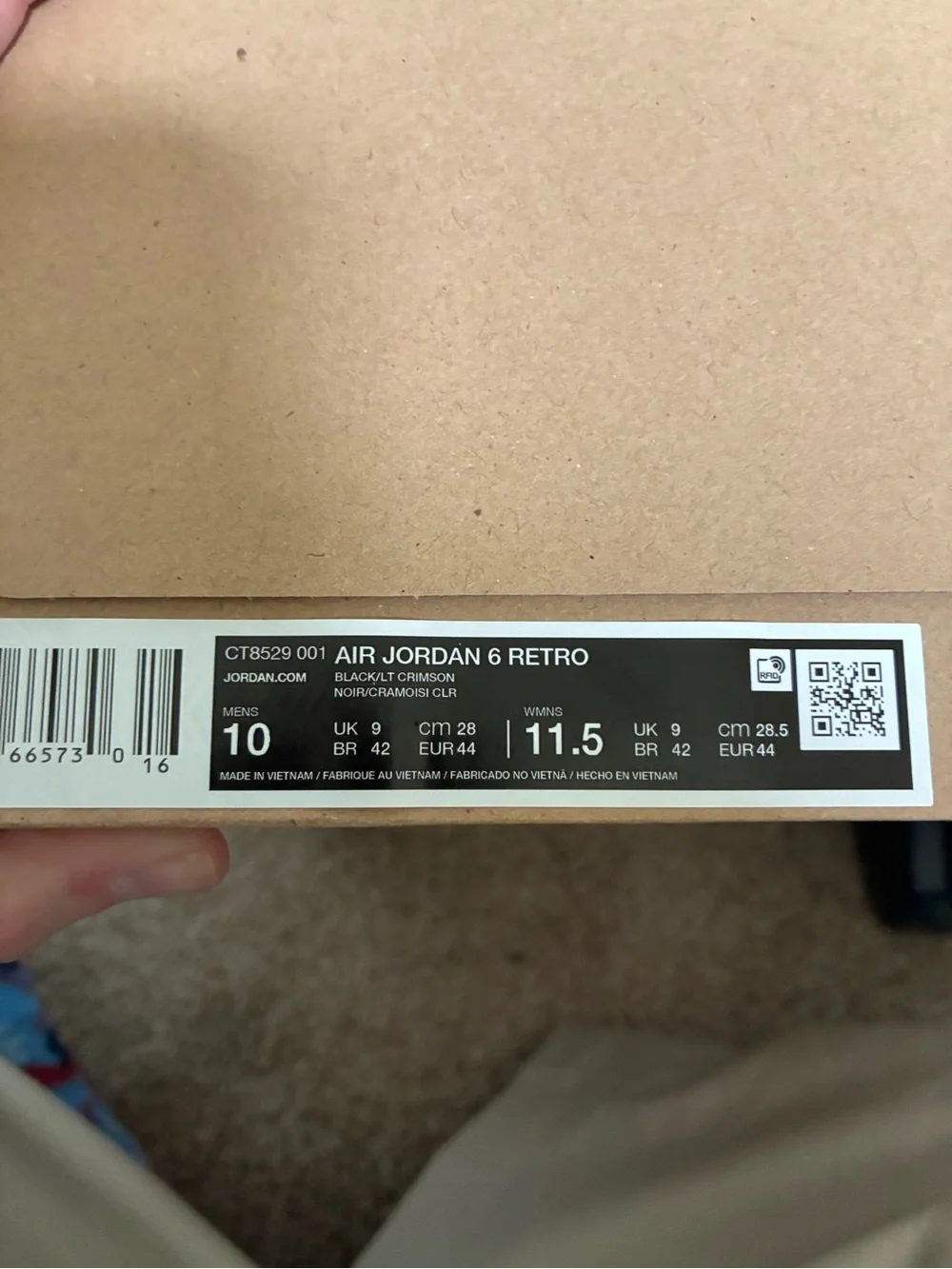 Jordan air retro